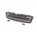 Решетка радиатора Chevrolet Silverado 2007-2013, матовый черный/серый из ABS - купить на tuningdom.ru