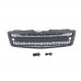 Решетка радиатора Chevrolet Silverado 2007-2013, матовый черный/серый из ABS - купить на tuningdom.ru