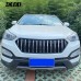 Решетка радиатора Матовый черный/Серый ABS для Hyundai Santa Fe 2013-2016 | Купить на tuningdom.ru