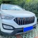 Решетка радиатора Матовый черный/Серый ABS для Hyundai Santa Fe 2013-2016 | Купить на tuningdom.ru