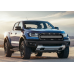 Решетка радиатора Fit For Ford Ranger 2020: матовый черный/серый, ABS | Tuningdom.ru
