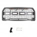Купить решетку радиатора Fit For Ford F150 2015-2017, матовый черный/серый, ABS на tuningdom.ru