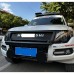 Решетка радиатора Матовый черный/Серый, ABS, Fit For MONTERO PAJERO V73 - купить на tuningdom.ru