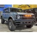 Решетка радиатора Матовый черный/Серый ABS для Ford BRONCO 2022 - купить на tuningdom.ru
