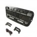 Решетка радиатора Fit For Ford Ranger 2001-2003, Матовый черный/Серый, ABS - купить на tuningdom.ru
