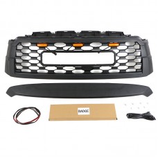 Решетка Радиатора Fit For Toyota Sequoia, Матовый Черный/Серый, Abs