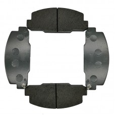 Manufacturer Auto Parts Set Ceramic Front Brake Pad 04465-36070 04465-36090 04465-36080 For Coaster Camry Avalon
