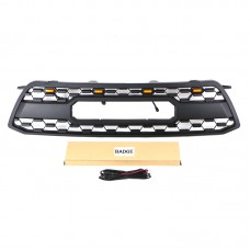 2009-2011 Auto Parts ABS Front Car Grille With Light Fit For Toyota Highlander
