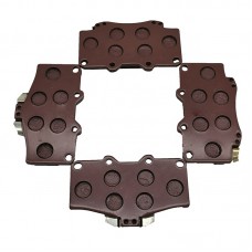 High Quality Auto Spare Parts Material Ceramic Front Brake Pad Set For RZJ95 Tacoma Land Cruiser 04465-35080 04465-35280