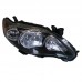 "Купить фары Corolla OEM R 81150-02B60 L 81110-02B60, США, черный корпус на Tuningdom.ru"