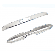 Эксклюзивный комплект: Тройная хромированная Верхняя + Нижняя крышка ручки багажника для 15-17 Шевроле Тахо 2016.