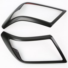 Car Exterior Accessories Car Front Light Head Lamp Eyebrow Cover Headlight Trims For Nissan NAVARA 2021
