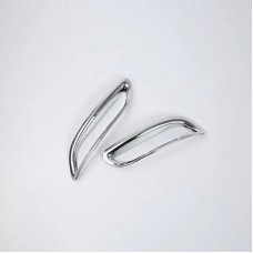 Car Fog Lamp Cover Rear Fog Lights Carbon Fiber Trim Decoration Exterior Car-styling Moldings For Toyota Camry 2018
