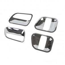 Exterior ABS Accessories Decorative Door Handle Bowl Cover Trims For Toyota Hiace 2005-2018
