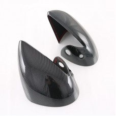 New Car Accessories ABS Car Rear view Side Door Mirror Cover Trim For BYD Dolphin EA1 2022
