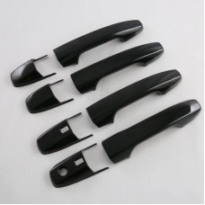 ABS Car Styling Car Accessories Exterior Decorative Stickers Door Handle Cover With Smart Hole For Raize Vios Yaris Cross 2023
