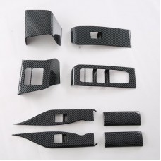 Car Accessories Car RHD Window Rises Cover Window Lift Button Panel Decorative Cover Trims For Toyota Alphard Vellfire 2024

