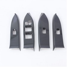 Car Accessories Car LHD Window Rises Cover Window Lift Button Panel Decorative Cover Trims For MITSUBISHI PAJERO V97 V93 V87
