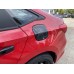 Накладка на бак Honda Civic 11, 2021, серебристая
