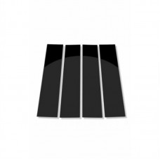Car Exterior Accessories High Quality Stainless Steel Window Pillar Cover Trims For Ford F150 2004-2014

