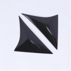Car Accessories Exterior Decorative Car Rear Window Louvers Shutters Cover Trims For Harrier/Venza 2021
