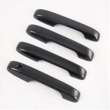 Exterior ABS Accessories Car Side Door Handle Panel Cover Insert Trims For Honda Fit Jazz 2020
