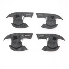 High Quality Car Accessories Car Side Door Handle Panel Decorative Cover Door Handle Bowl Insert Trims For Nissan Navara 2020
