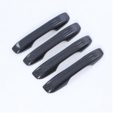 ABS Carbon Car Exterior Accessories Door Handle Cover Trims For 11th Honda Civic 2022
