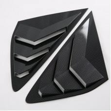 Car Accessories Exterior Decorative Car Rear Window Louvers Shutters Cover Trims For Honda Accord 2023

