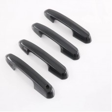 ABS Carbon Car Exterior Accessories Door Handle Cover Trims For Toyota Highlander 2021

