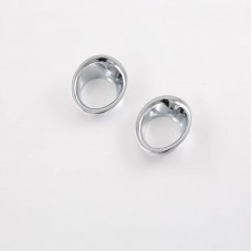 Car Exterior Accessories Car Front Foglights Cover Front Fog Lamp Cover Decoration For Harrier/Venza 2021
