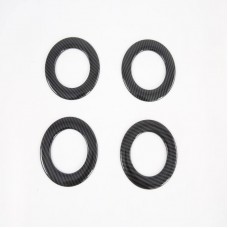Car Accessories Interior High Configuration Car Rear AC/ Air Outlet Condition Air Vent Cover Trim For Toyota Sienna 2015
