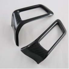 Car Styling Carbon Front Side AC/ Air Outlet Condition Air Vent Cover Trim For Toyota Innova 2024
