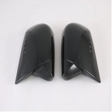 New Car ABS Carbon Fiber Car Rear View Mirror Horn Cover Trim For Toyota Camry Avalon  Prius C-HR 2018
