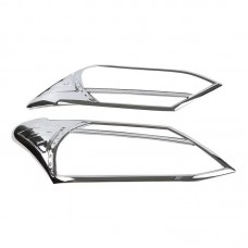 Car Exterior Accessories Car Front Light Head Lamp Eyebrow Cover Headlight Trims For ISUZU D-MAX 2014
