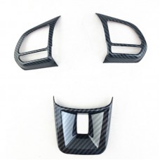 New Listing Interior Car Accessories Steering Wheel Cover Trims For MG6 MG5 ZS HS
