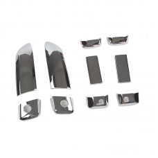 ABS Car Styling Car Accessories Exterior Decorative Stickers Door Handle Cover With Smart Hole For Toyota Hiace 2005-2018
