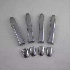 ABS Car Styling Car Accessories Exterior Decorative Stickers Door Handle Cover With Smart Hole For Subaru XV 2015