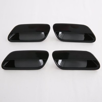 Накладки Ручки Xiaomi Su7 2024, ABS, Серебристый/Чёрный
