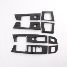 Крышка для кнопки стеклоподъемника Ford F150 2022, серебристая/черная, ABS пластик
