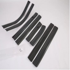 Car Accessories Exterior Decoration Door Sill Scuff Plate Threshold Plate Sticker Panel Straps Cover For BMW X5 2019
