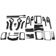 Декоративные Подъемники Окон и Отделка Рулевого Колеса для Honda Accord 2004-2007, Серебристый/Черный, Abs
