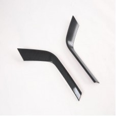 Car Exterior Accessories High Quality Decoration Front Head Fog Lamp Light Eyebrow Cover Trims For Ford Explorer 2020