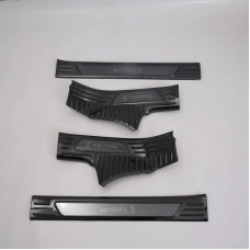 Hot Sale Car Accessories Exterior Decoration Inner Door Sill Scuff Plate For Tesla Model 3 Car Styling