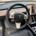 Вставка Рулевого Колеса Tesla Model Y/3, Серебристый/Черный
