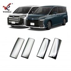 For Toyota Noah Voxy 90 2021 2022 ABS Chrome Car Interior Rear Door Handle Cover Protectors Automobiles Accessories
