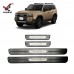 Защита порога Toyota Prado LC250, накладка 4 шт.
