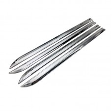Car Accessories ABS Chrome Side Door Moulding Body Trim For Toyota Alphard Vellfire AH30 Series Parts 2015 2016 2017 2018 2019
