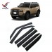 Козырек Солнцезащитный Toyota Prado LC250 Черный
