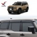 Козырек Солнцезащитный Toyota Prado LC250 Черный
